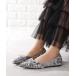 [Lace Ladies] [zuan da shu] Flat туфли-лодочки 25 серебряный женский 