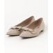 [SY UNITED ARROWS] Flat туфли-лодочки 23.5cm бежевый женский 