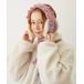  уголок данный . наушники CABLE KNIT EARMUFFS женский 