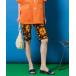 [MAISON SPECIAL] шорты FREE orange женский 