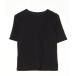 [PUBLIC TOKYO] короткий рукав футболка 1 черный женский 