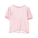 [31 Sons de mode] one отметка трикотаж с коротким рукавом [Lee сотрудничество ] FREE Pink Lady -s