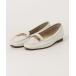 [LE TALON] Flat туфли-лодочки 23.5cm белый женский 