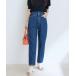 [vis-`a-vis] Denim брюки SS оттенок голубого прочее 4 женский 