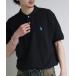 [U.S. POLO ASSN.] рубашка-поло с коротким рукавом LL черный мужской 