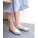 [...... san ] Flat туфли-лодочки 22.5cm голубой женский 