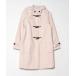 [Simplicite] полупальто "даффл коут" - бежевый женский 