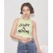 [JUST A NOON] безрукавка tops FREE желтый женский 