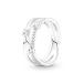 [Pandora] кольцо 56 серебряный женский 