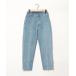 [Re:EDIT] повреждение обработка Denim брюки - голубой женский 
