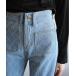 [Jasmine Grandiflorum] обработка Denim брюки SMALL голубой женский 