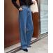  джинсы Denim Denim брюки [5 размер развитие ][WEB ограничение ] распорка Denim брюки женский 