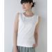[human woman] безрукавка tops MEDIUM белый женский 