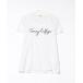 [TOMMY HILFIGER] короткий рукав футболка S белый женский 