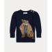 baby Polo Bear вырез лодочкой свитер 