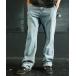  широкий брюки джинсы двойной колено Denim мужской женский 