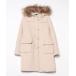 [rienda] полупальто "даффл коут" SMALL бежевый женский 