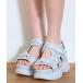 [LOVETOXIC] [KIDS] Flat сандалии 23-23.5cm светло-серый Kids 
