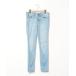 [PLST] повреждение обработка Denim брюки 24 голубой женский 