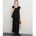  One-piece u-lishu жоржет Layered One-piece 