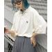 [U.S. POLO ASSN.] рубашка-поло с коротким рукавом MEDIUM "теплый" белый мужской 