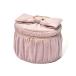  сумка велюр лента vanity сумка L розовый cosme сумка cosme box косметика инструмент место хранения большая вместимость женский 