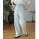 [LEPSIM] Denim брюки LARGE оттенок голубого прочее женский 