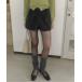  брюки back frill short pants / задний оборка шорты женский 
