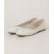 [ODETTE E ODILE] лента Flat туфли-лодочки 22.5cm белый женский 