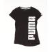 [PUMA] короткий рукав футболка S черный женский 