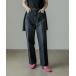 [mystic] обработка Denim брюки X-SMALL черный женский 