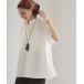 [ANGIE] короткий рукав туника FREE белый женский 