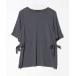 [GLOBAL WORK] трикотаж с коротким рукавом M серый женский 