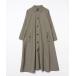 [URBAN RESEARCH Sonny Label] пальто с отложным воротником FREE хаки женский 