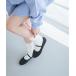 [EVOL] Flat туфли-лодочки 24.0cm черный × черный женский 