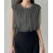 [Louere] безрукавка tops SMALL уголь женский 