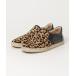 [Christian Louboutin] Leopard туфли без застежки 37 Brown женский 