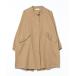 [aimoha] пальто с отложным воротником LARGE бежевый женский 