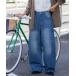  джинсы Denim Denim брюки Vintage обработка машина b Silhouette pe Inter Denim брюки [THE CRAFT CREW PRODUCTS] женский 