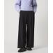  слаксы брюки [EMMEL REFINES]EM высокий талия широкий брюки женский 