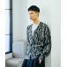  кардиган TOWNCRAFT / Town craft SHAGGY VINTAGE PATTERN CARDIGAN Leopard a-ga il Дэйзи 