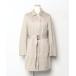 [UNITED ARROWS] пальто с отложным воротником 38 бежевый женский 