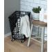  место хранения bride черновой вязаный корзина для белья / BRID ROUGH KNIT LAUNDRY BASKET with CASTER[45L]