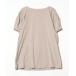 [ROPE'] трикотаж с коротким рукавом 38 бежевый женский 
