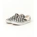 [VANS] в клетку туфли без застежки - белый женский 