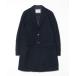[417 EDIFICE] Пальто Честерфилд MEDIUM темно-синий мужской 