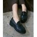  Loafer [FABIO RUSCONI] раунд tou толщина низ pe колено Loafer (F51632) женский 