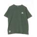 [CHUMS] короткий рукав футболка X-LARGE зеленый мужской 