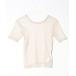 [VIS] короткий рукав футболка FREE бежевый женский 