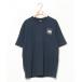 [THE NORTH FACE] короткий рукав футболка M темно-синий мужской 